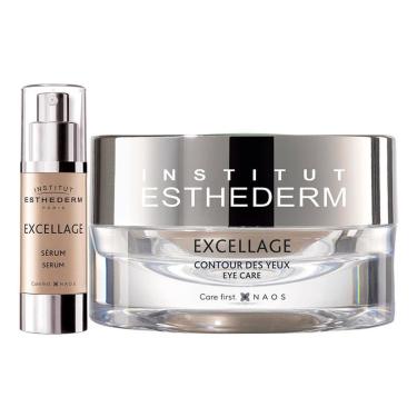 Imagem de Kit Facial Esthederm Excellage - Creme Anti-Idade 15ml e Sérum 30ml-Unissex