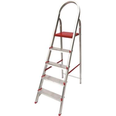 Imagem de Escada 5 Degraus Alumínio Botafogo Lar & Lazer
