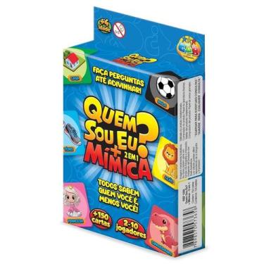 Imagem de Quem Sou Eu + Mímica 2 em 1 GGB - GGB Brinquedos
