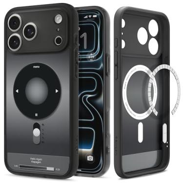 Imagem de Capa Spigen para iPhone 17 Pro Max, Ultra Híbrida [MagFit] Projetada para Apple iPhone 17 Pro Max - Preto Clássico