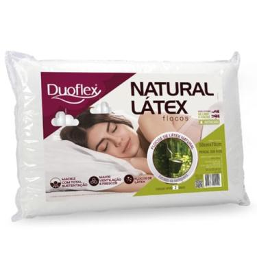 Imagem de Travesseiros Flocos De Látex Para Fronha 50x70cm - Duoflex