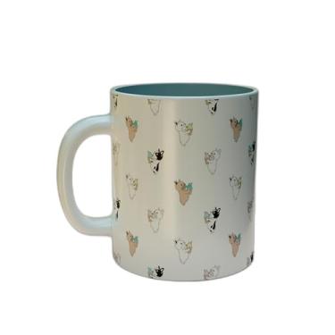 Imagem de Caneca de Porcelana 300ml Bulldog Francês para Café e Chá