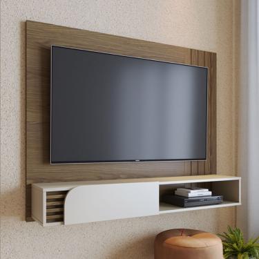 Imagem de Painel Ripado para TV até 55 Polegadas 1 Porta Jurerê 1.6 Colibri