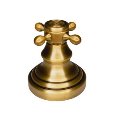 Imagem de MAC Metais Vintage, Acabamento Registro Base DOCOL 1 1/4 e 1 1/2' Bronze Antigo