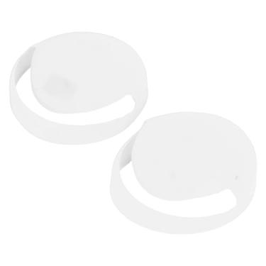 Imagem de Cryfokt 2 Peças de Capa de Almofada de Ouvido Em Silicone para Fones de Ouvido WH 1000XM4 WH 1000XM3, Abertura Precisa, Material Ecológico para Usuários de Fones de (Branco)