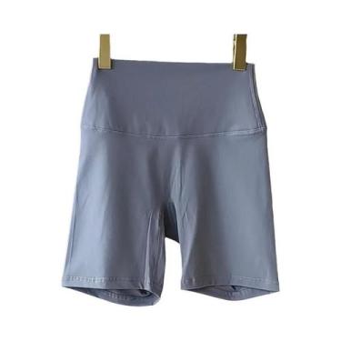 Imagem de Shorts De Yoga Femininos De Cintura Alta, Ajuste Slim, Levanta O Bumbu