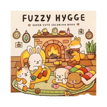 Imagem de Livro De Colorir De Halloween Para Adultos E Adolescentes COZY FRIENDS