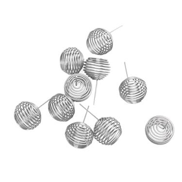 Imagem de GLOGLOW Cesta de Malha de Fertilizante, Copos de Nutrição de Aço Inoxidável, Conjunto de 100 Peças para Jardim, Casa e Plantas de Bonsai