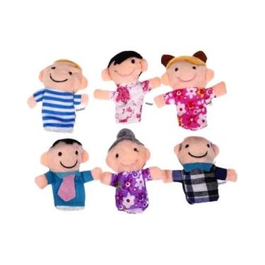 Imagem de Conjunto De Fantoches De Dedo Para Bebês, Animais De Desenho Animado, 