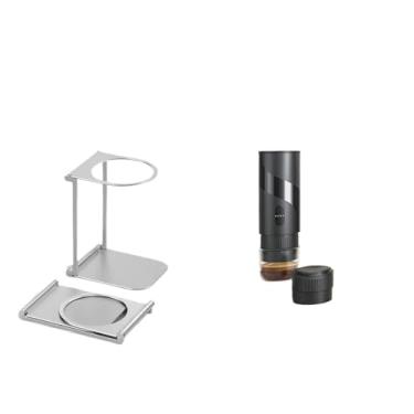 Imagem de Cafeteira portátil, casa, escritório, extração automática de cápsulas, viagem, acampamento, presentes (Maquina de café/1S/suporte grátis)