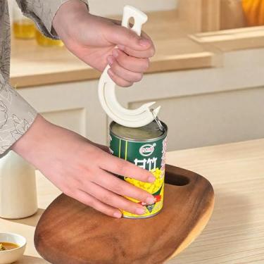 Imagem de Abridor de lata de fácil aderência Ferramenta de cozinha - 15 cm C x 8 cm L
