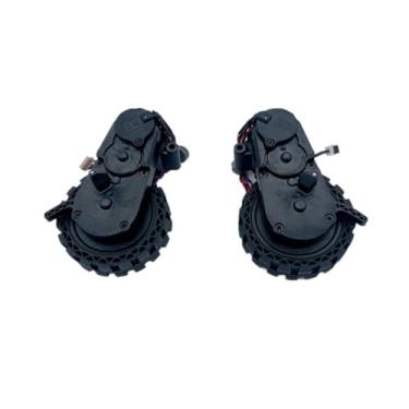 Imagem de Hujscufdjy Peças sobressalentes da roda esquerda e direita do aspirador de pó, compatível com Ecovacs N8/N8 Pro/T8/T9/950/920 (roda esquerda direita)