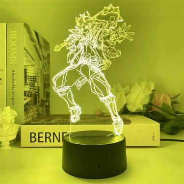 Imagem de Luz noturna LED 3D Plants vs Zombies Aratakis Ittos com mudança de cor