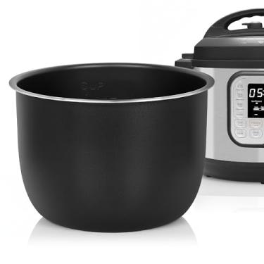 Imagem de Linkidea Panela de substituição interna para panela de arroz, tigela de alumínio, 6 litros de substituição para lava-louças compatível com Instant Pot Duo 7 em 1