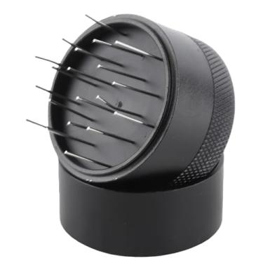 Imagem de Distribuidor de Agulha para Café Aço Inoxidável Misturador Antirrust com Base Profundidade Ajustável Pequeno Portátil Casa Escritório Cafés Amantes