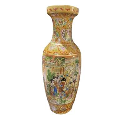 Imagem de Vaso Ornamental Chines Porcelana Oriental