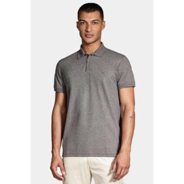 Imagem de Polo Aramis Piquet Gola Jacquard Verde Militar-Masculino