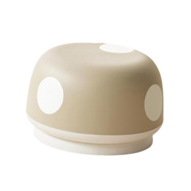 Imagem de IEUDNS Puf Otomano Decorativo em Formato de Cogumelo, Estilo Desenho Animado, para Quarto, de Entrada Ou Casa.