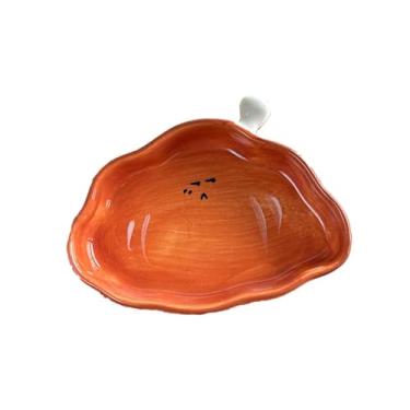 Imagem de Prato de croissant de cerâmica quente para uso doméstico fofo prato de vinagre em formato especial - Canção Fa