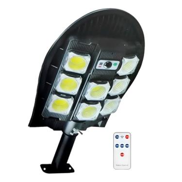 Imagem de Luminária Refletor LED Luz Solar Estilo Poste Sensor