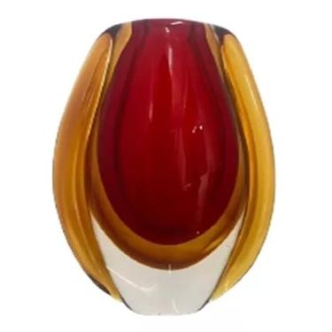 Imagem de Vaso De Murano Colorido Grande Para Decoração 22cm, Vaso Murano decoração Sala e diversos ambientes, Enxoval - Casamento - Decoração - Enfeites - Mesa Posta - Vasos Decorativos.