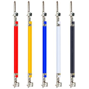 Imagem de Keszoox ZH 1,5 cabo de extensão macho pré-crimpado fêmea compatível com JST ZH 1,5 mm, cabo de PVC UL1007 24AWG 5 cores, 25 cm com conector 2/3/4/5/6/7/8/9/10P para item DIY (KS-ZH-MF-25cm)