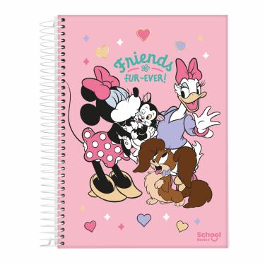 Imagem de Caderno Universitário Minnie School Basics 80 Folhas Jandaia Capa Dura