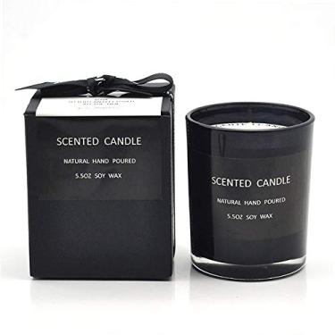 Imagem de Velas Perfumadas Aromaterapia de Lavanda Cera Soja Sem Fumaça em Forma Copo Nórdico Decoração Romântica para Casamentos