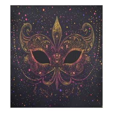 Imagem de Blueangle Capa magnética para lava-louças de carnaval, decoração de capa frontal de lava-louças, adesivos de eletrodomésticos, adesivos de eletrodomésticos, 58 cm C x 66 cm adesivo magnético