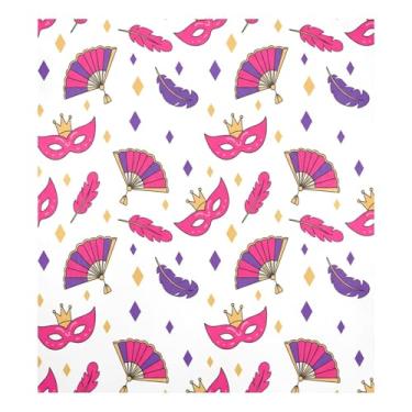 Imagem de Blueangle Capa magnética de carnaval para lava-louças de carnaval, decoração da capa frontal da máquina de lavar louça, adesivos de eletrodomésticos, adesivos de eletrodomésticos, 58 cm C x 66 cm