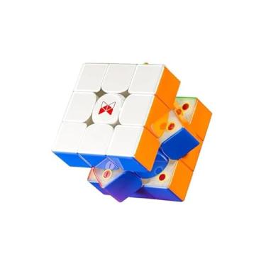 Imagem de Cubo Mágico 3x3x3 Qiyi Tornado V3 M Pionner UV X-Man Design