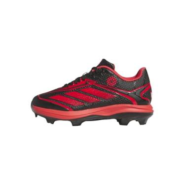 Imagem de adidas Tênis masculino Adizero Electric 2.0 TPU Miles Morales, Preto/vermelho semi lúcido/vermelho semi lúcido, 19