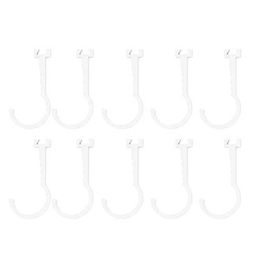 Imagem de Zerodis Prateleira de Micro-ondas para Montagem na Parede, Organização de Armazenamento de Cozinha, Organizador de Acessórios, Design de Camada Dupla Com Ganchos, Ideal para Cozinha e Despensa,