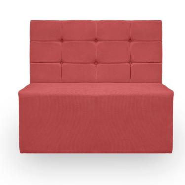 Imagem de Canto Alemão Confortável Para Apartamento Cozinha E Restaurantes Suede Cor Rose