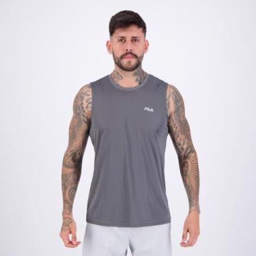 Imagem de Regata Fila Basic Sports II Cinza Escuro, P
