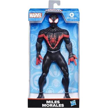 Imagem de Avengers - Boneco Olympus Miles Morales - Hasbro, Preto e Vermelho, Ma