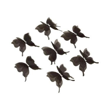 Imagem de Apliques De Borboleta Em Organza Chiffon Translucido Com Cores Em Grad