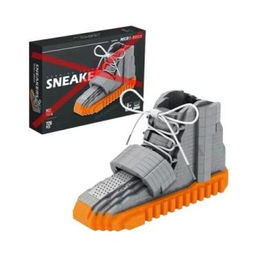 Imagem de Tênis De Basquete DIY Para Meninos E Meninas, Blocos De Montagem, Mode