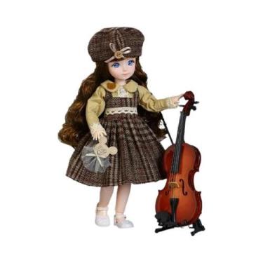 Imagem de Bonecas Articuladas Para Meninas, 30cm, 16 Olhos 3D, Brinquedos Para V