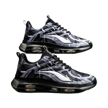 Imagem de Tênis De Basquete Masculino Respirável Antiderrapante Com Amorteciment