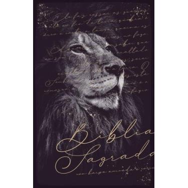 Imagem de Bíblia Arc 860 - Leão Refugio - Letra Normal - Almeida Revista e Corri