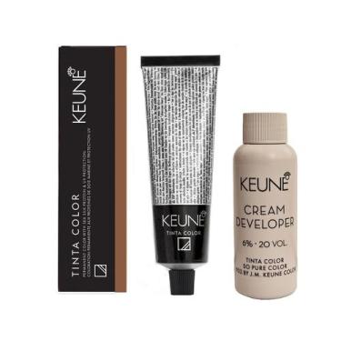Imagem de Keune Tinta Coloração 5.81 Cast Clar M Cin + Developer 20vol