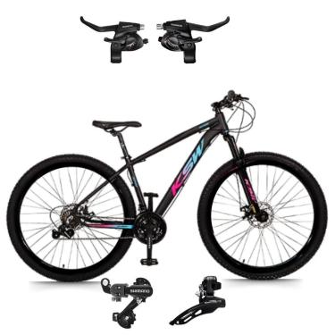 Imagem de Bicicleta Ksw Xlt Aro 29 21v  Mtb Quadro Alum Shimano Indexado e trocador-Unissex