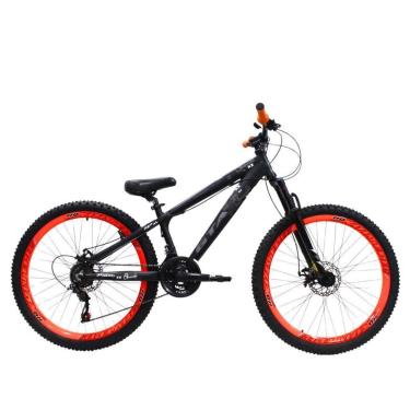 Imagem de Bicicleta Aro 26 GTA Freeride Alumínio 21 Vel Freio a Disco Suspensão 80mm-Unissex