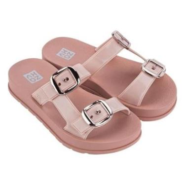 Imagem de Tamanco Zaxy Flash Slide Fivela Juvenil Feminino-Feminino