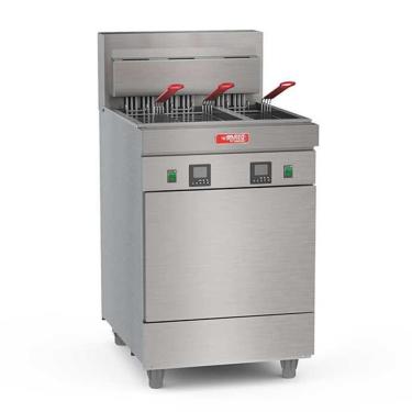 Imagem de Fritador Elétrico Gabinete Bipartido 38 Litros óleo FEB38-3T Trifásico 380V Red Chameleon