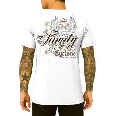 Imagem de Camisa Cyclone Gothic Letters Metal, Branco, M