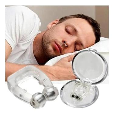 Imagem de Clip Nasal Anti Ronco Silicone Silent Sleep Apneia Dilatador - Congrat