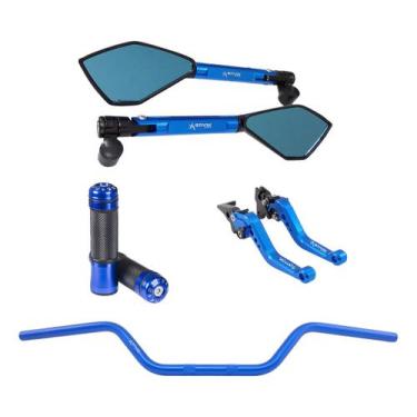 Imagem de Manete Manopla Guidão Retrovisor Cb300r Strada Twister Nh190 - Stark R