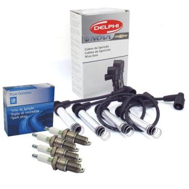 Imagem de Jogo De Cabos Velas Ignicao 2.4 Flex Kit Nova S10 blazer Kit600